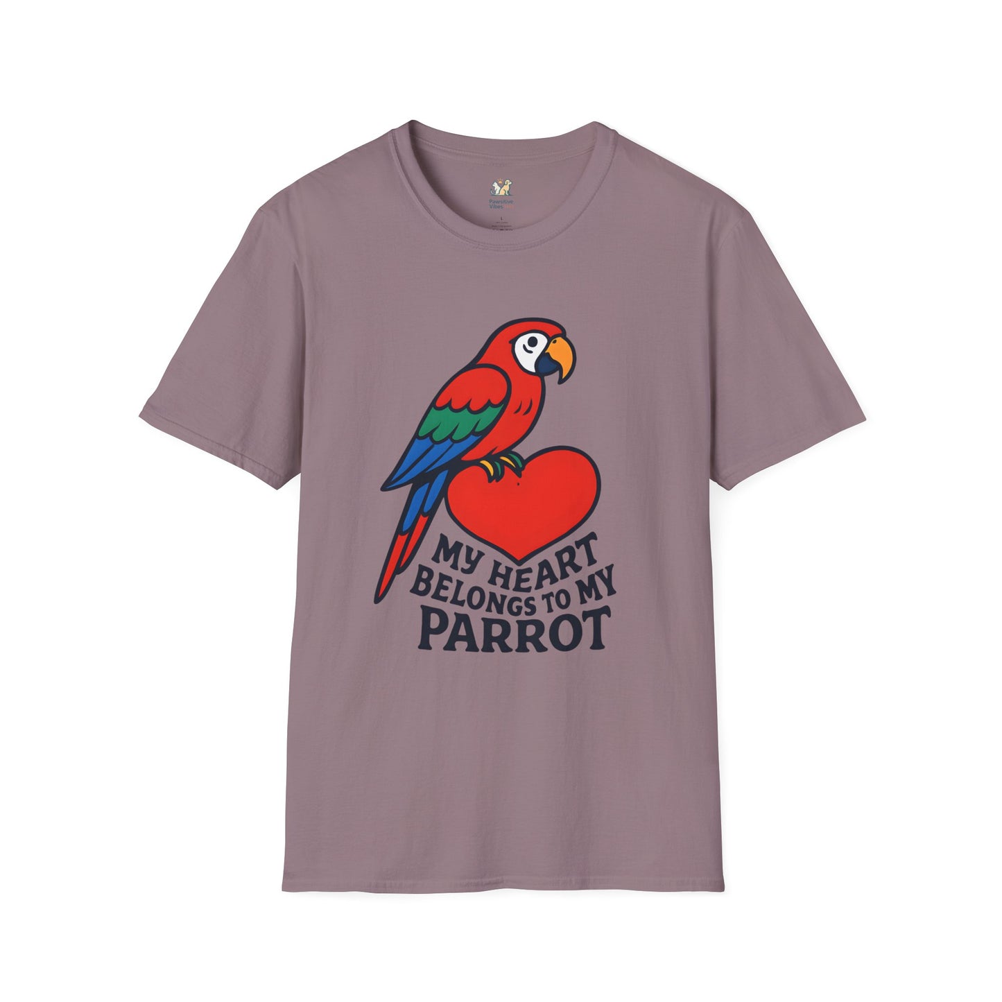 My Heart Belongs To My Parrot T-Shirt