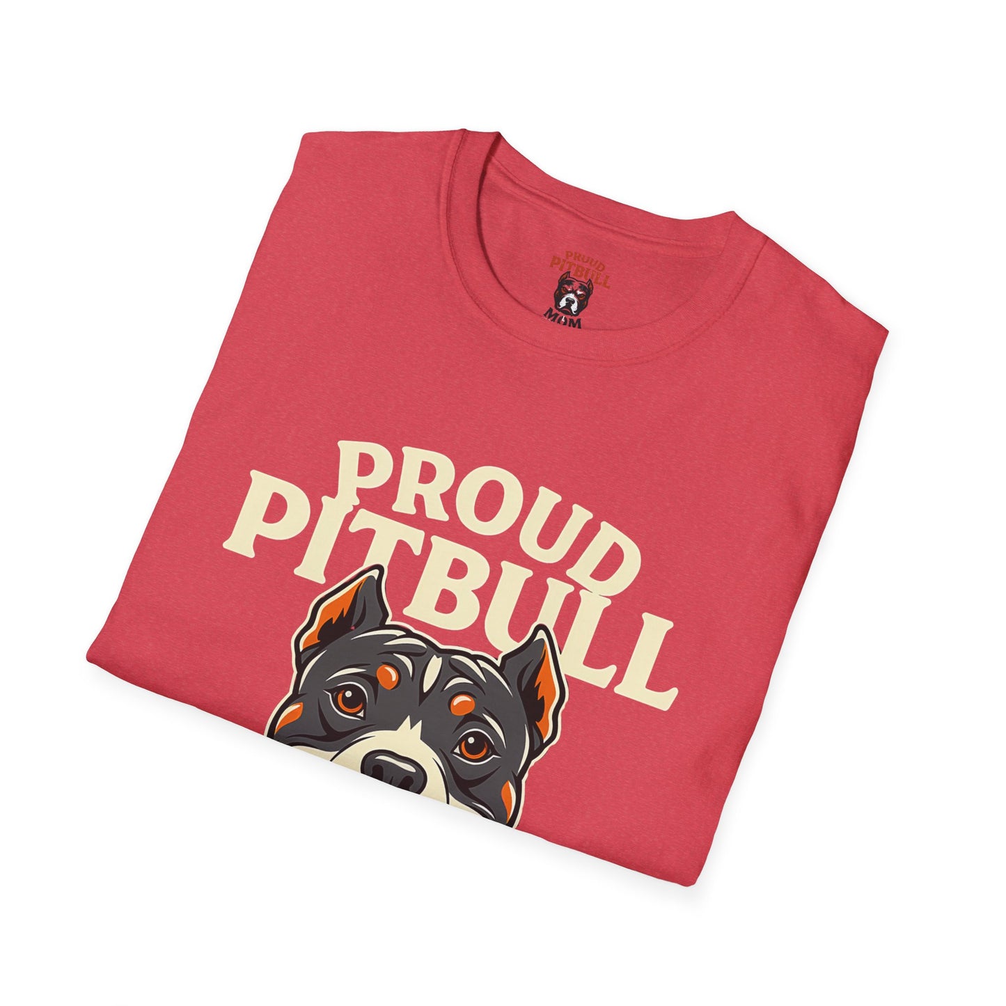 Proud Pitbull Mom T-Shirt