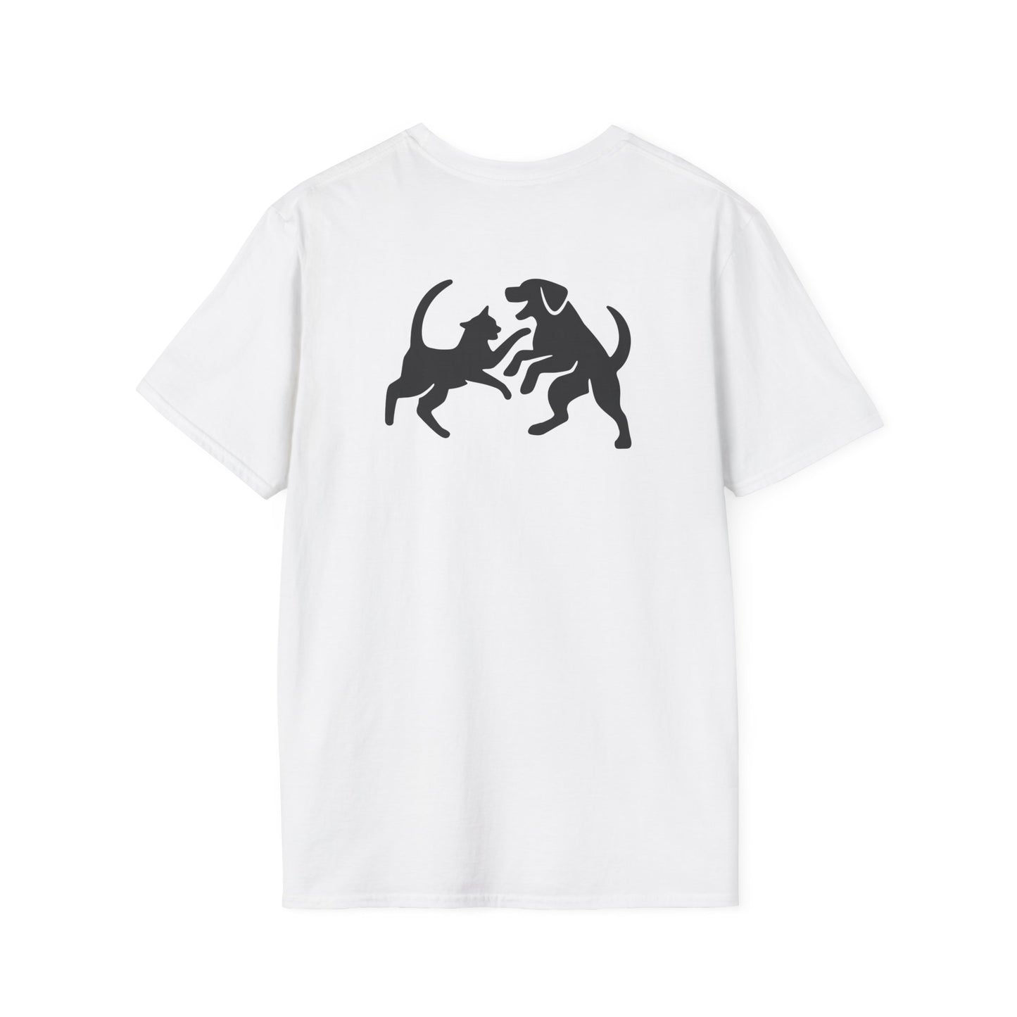 Cat and dog fight T-Shirt