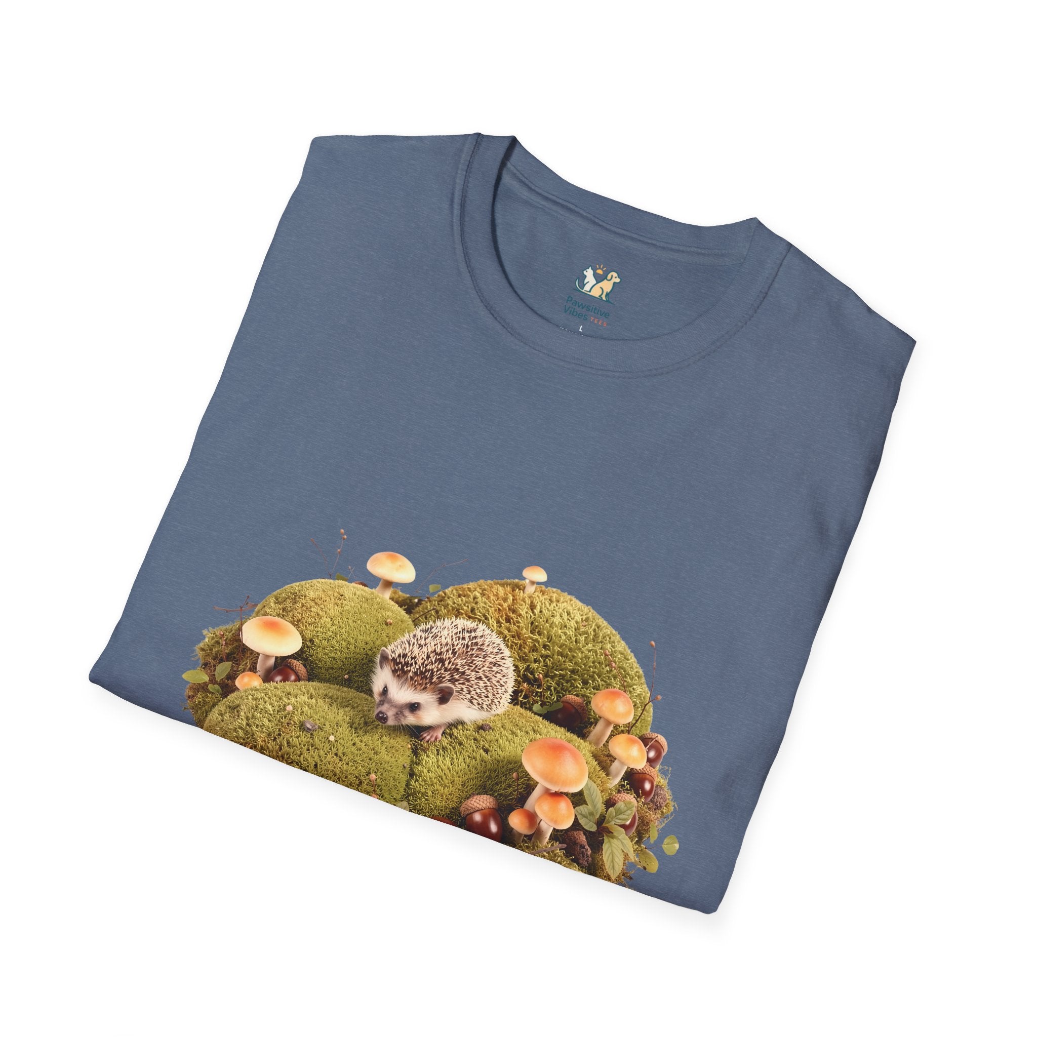 Hedgehog In A Mini Moss Garden T-Shirt