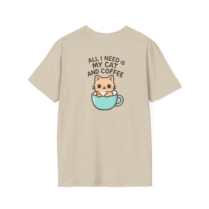 Cat in Coffee Cup T-Shirt