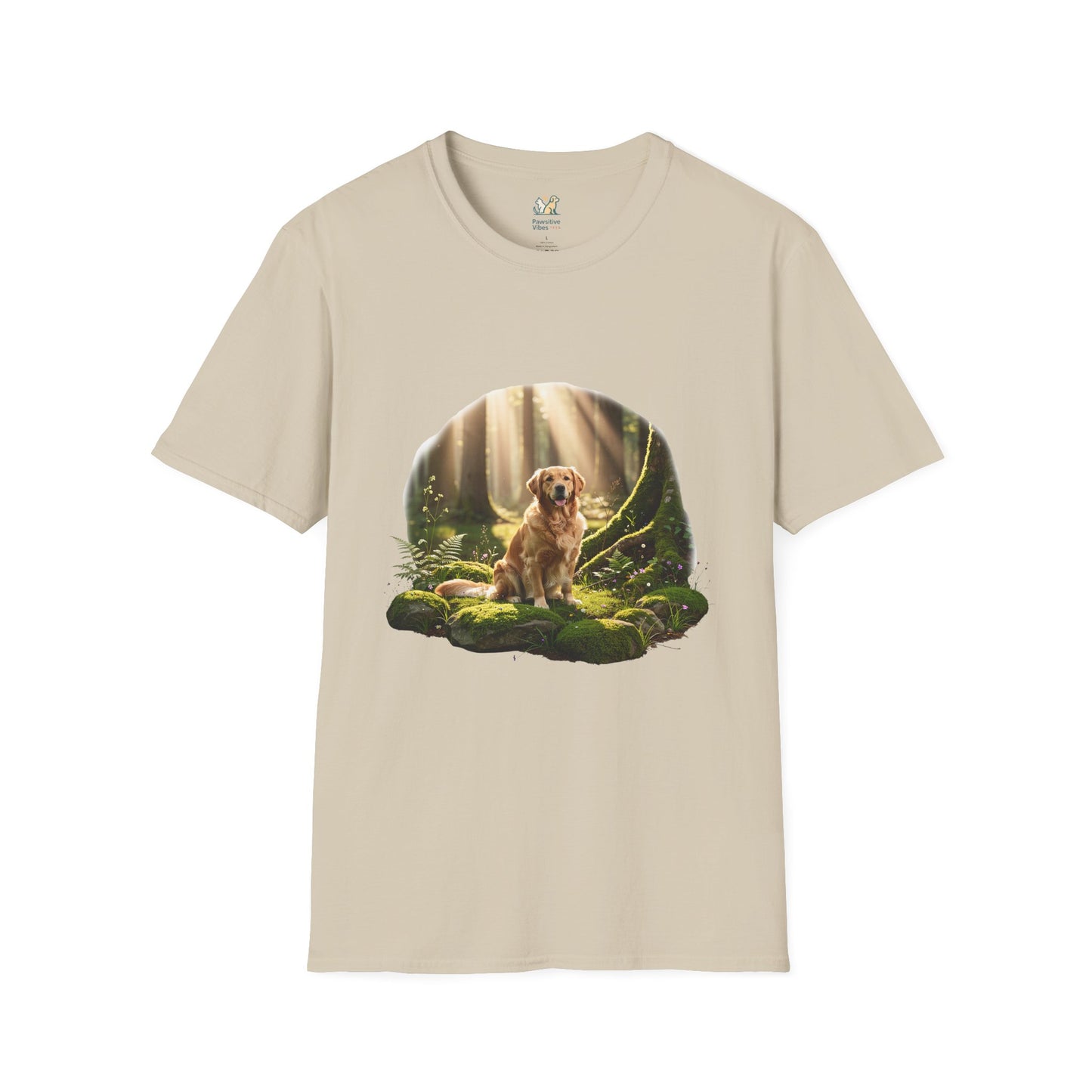 Golden Retriever In A ForestT-Shirt