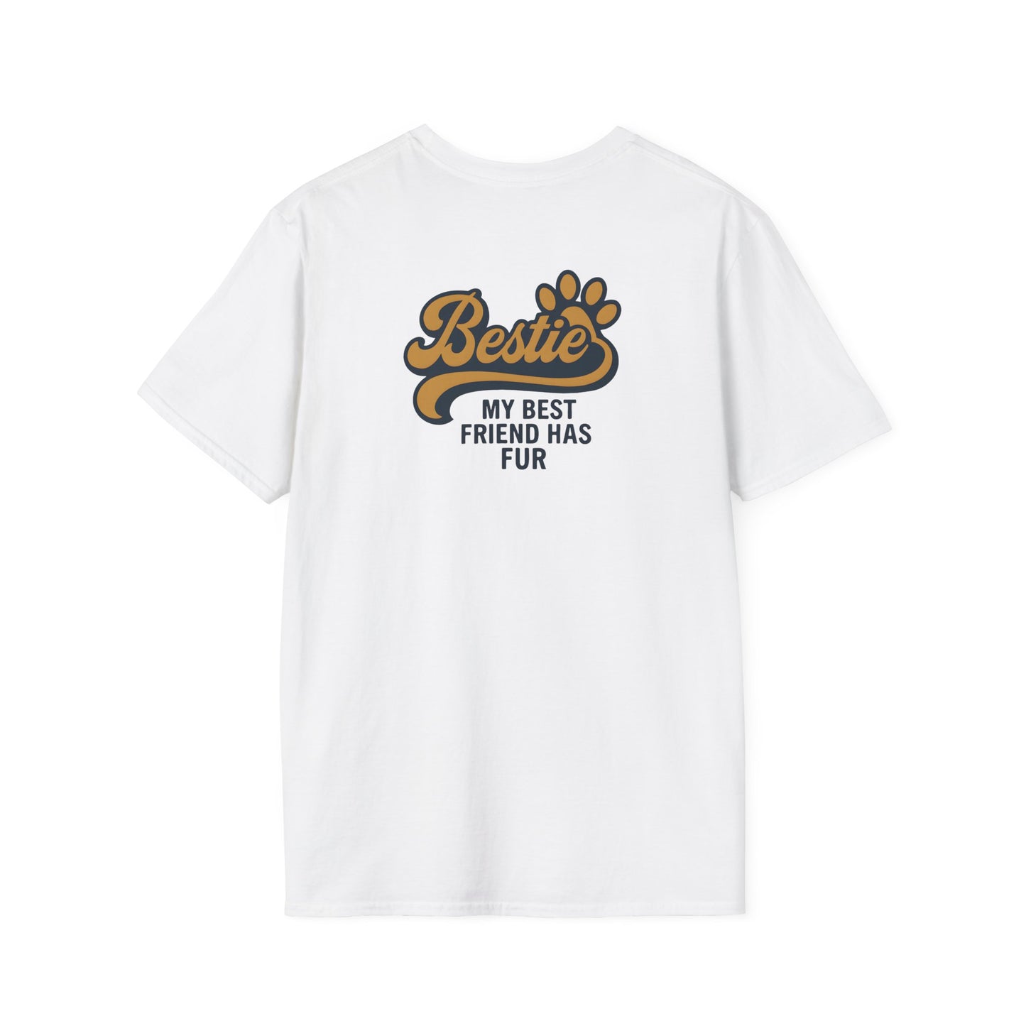 Bestie My Best Friend Has Fur T-Shirt