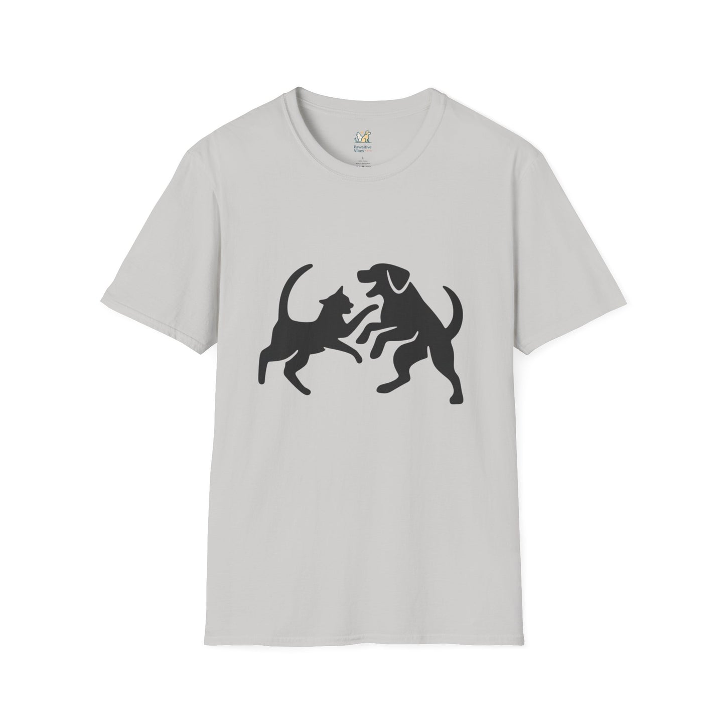 Cat and dog fight T-Shirt
