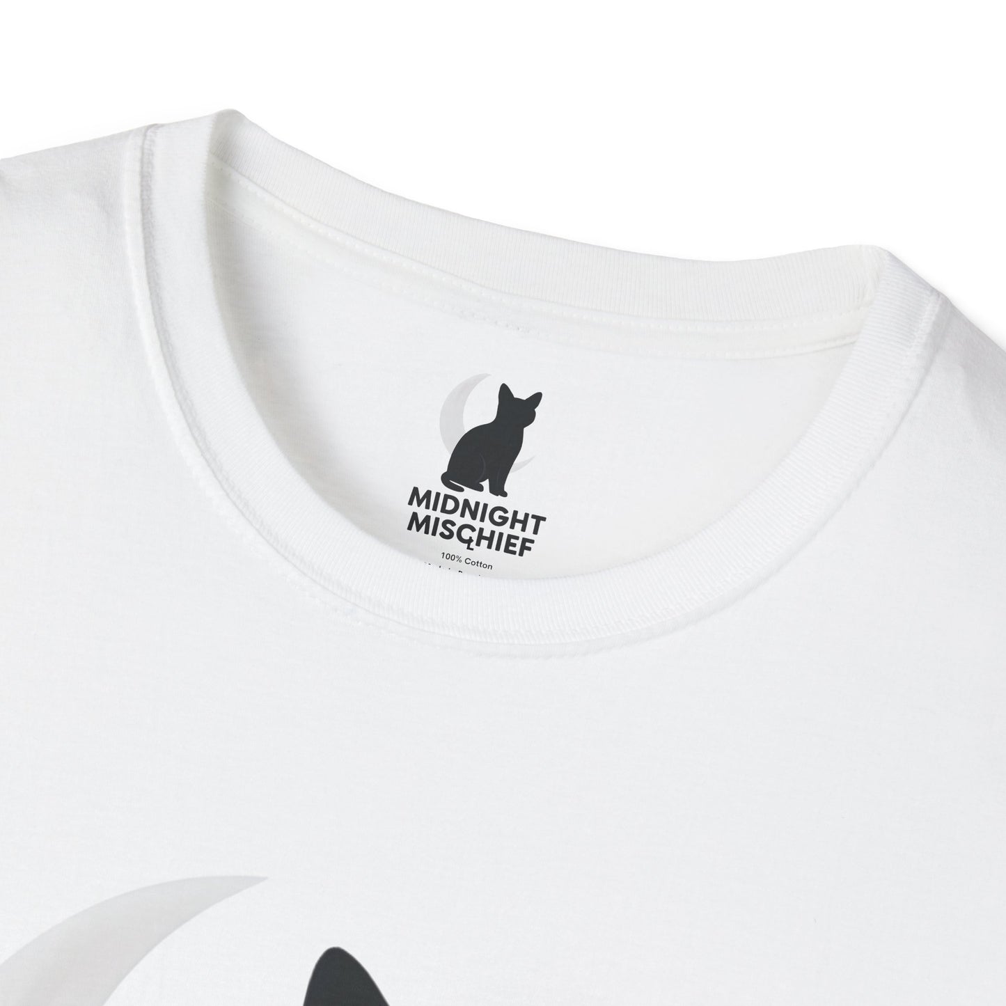 Midnight Mischief Moonlit Cat T-Shirt