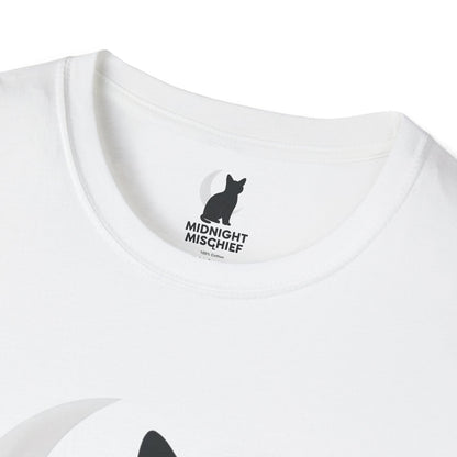 Midnight Mischief Moonlit Cat T-Shirt