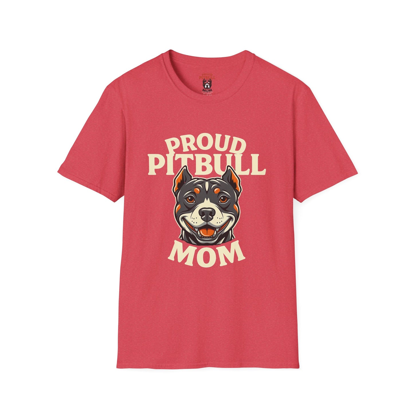 Proud Pitbull Mom T-Shirt