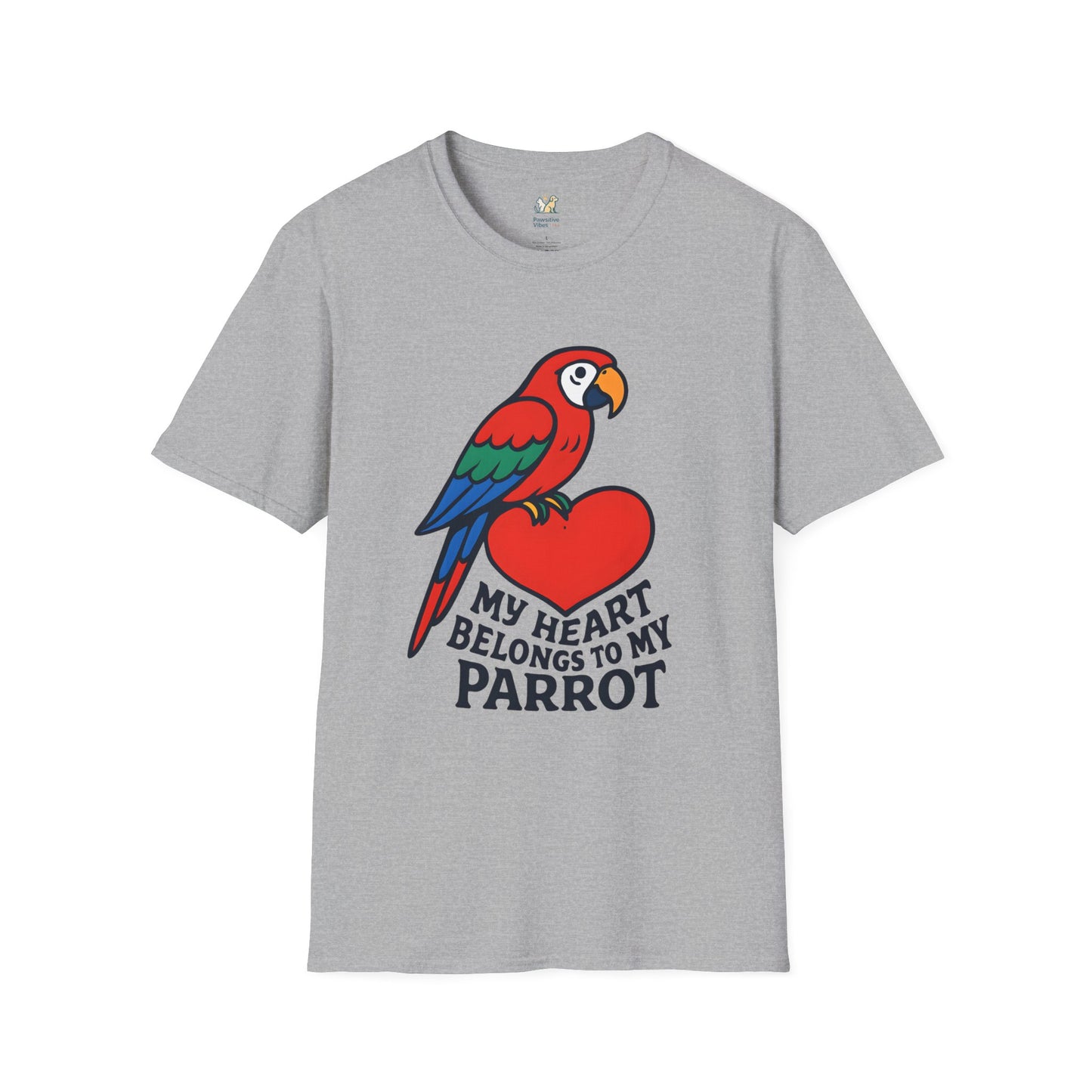 My Heart Belongs To My Parrot T-Shirt