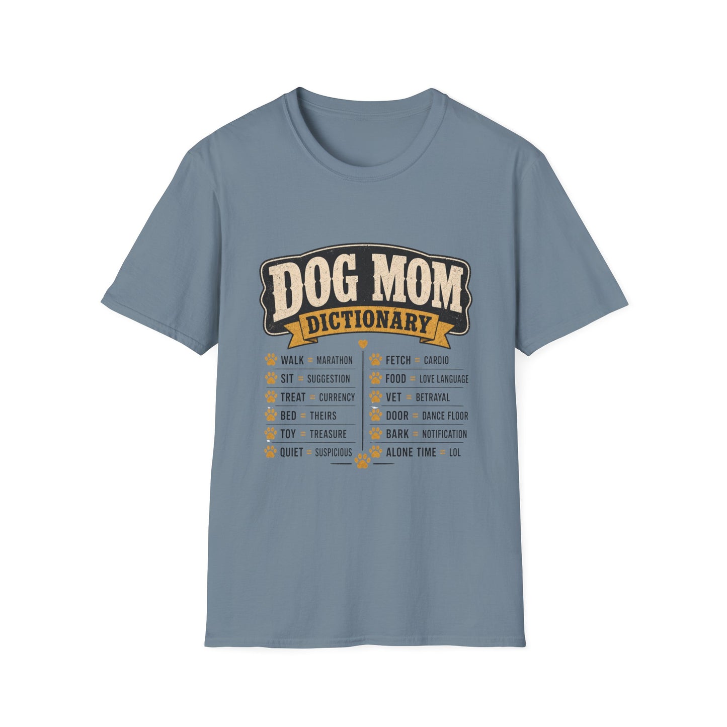 Dog Mom Dictionary T-Shirt