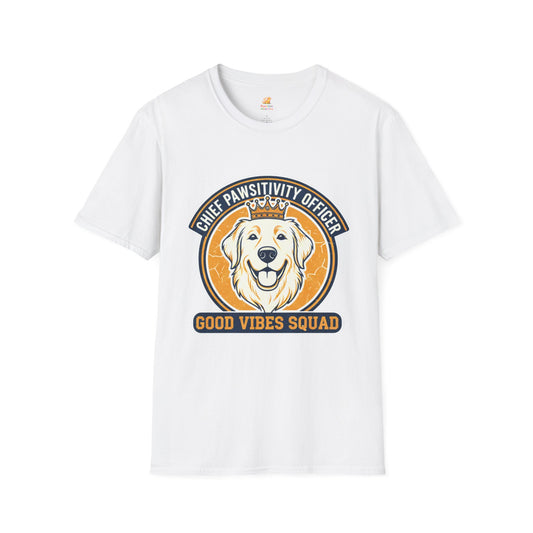 Chief Pawsitivity Officer T-Shirt