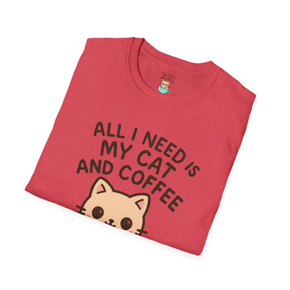 Cat in Coffee Cup T-Shirt
