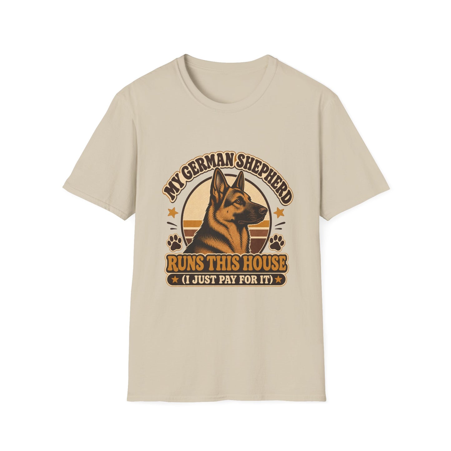 My German Shepherd Runs This House T-Shirt