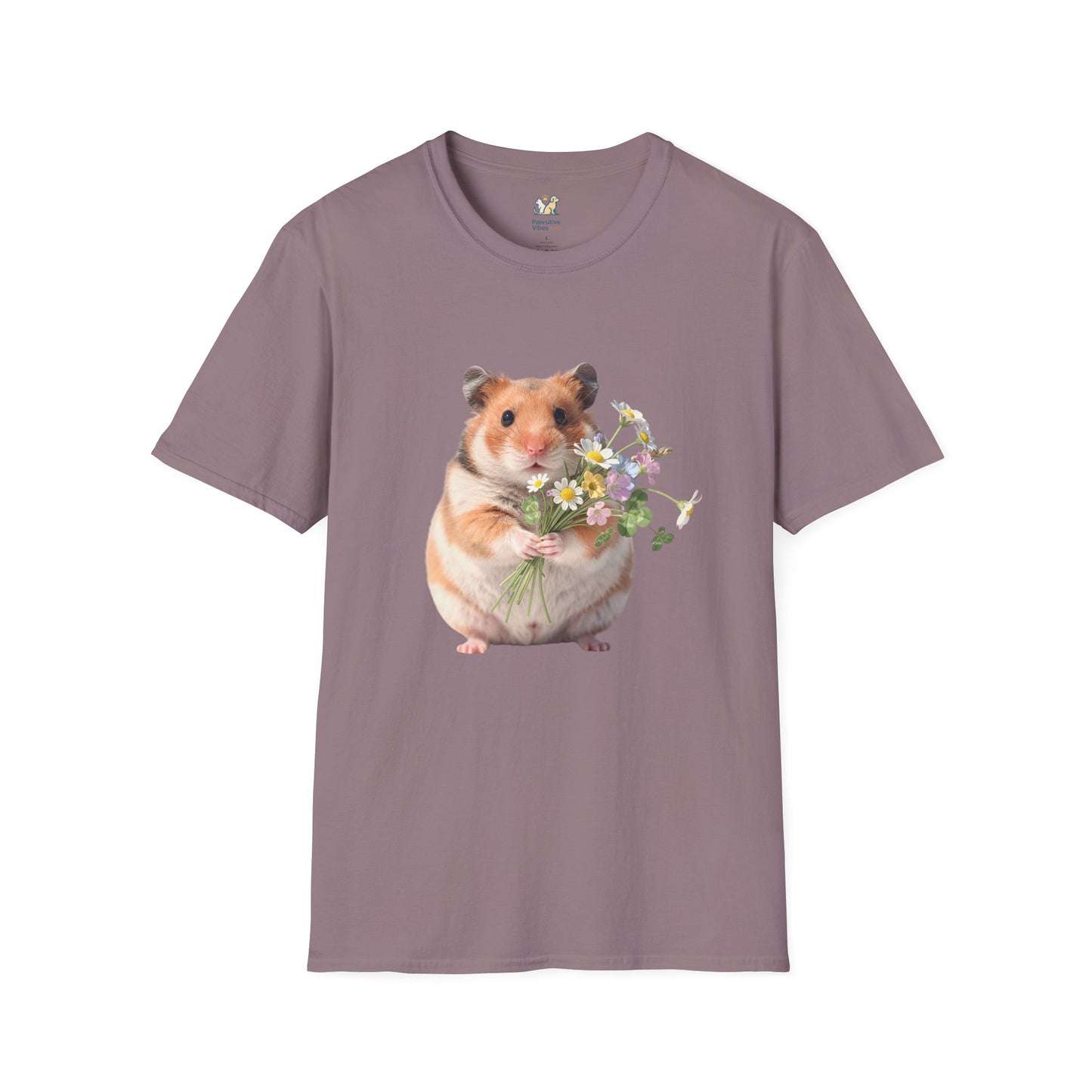 Hamster With  Wildflowers T-Shirt
