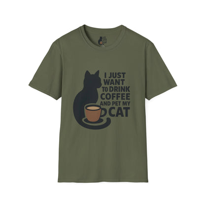 Cat and Coffee T-Shirt