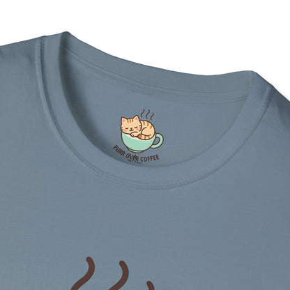 Cat in Coffee Cup T-Shirt
