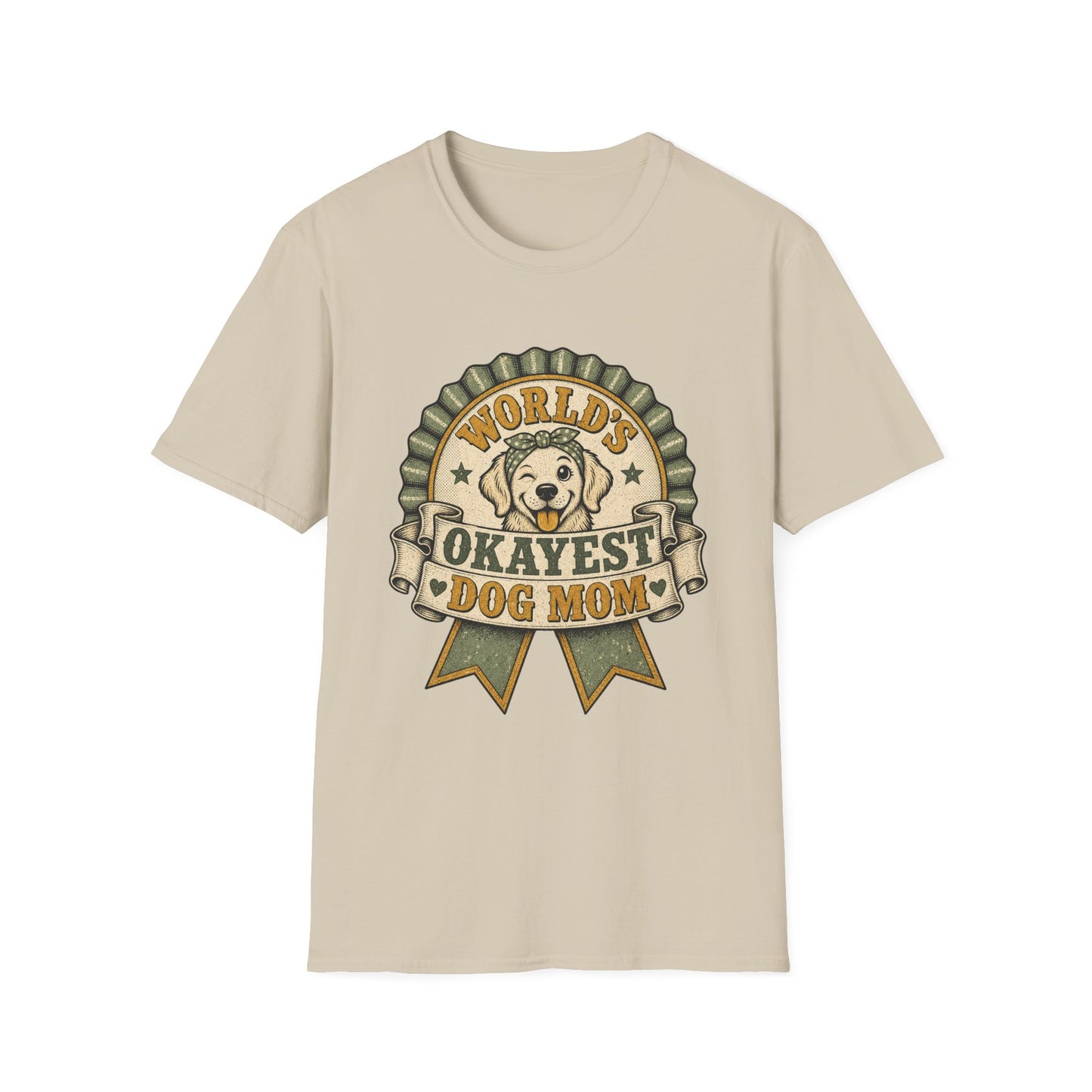 World's Okayest Dog Mom T-Shirt
