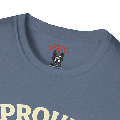 Proud Pitbull Mom T-Shirt