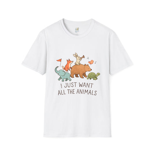 I Just Want All the Animals T-Shirt