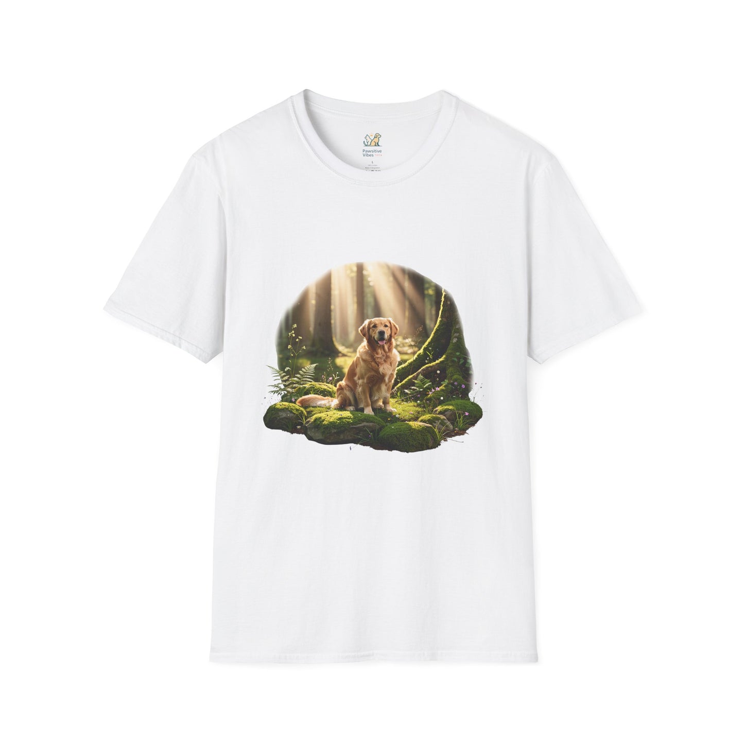 Golden Retriever In A ForestT-Shirt