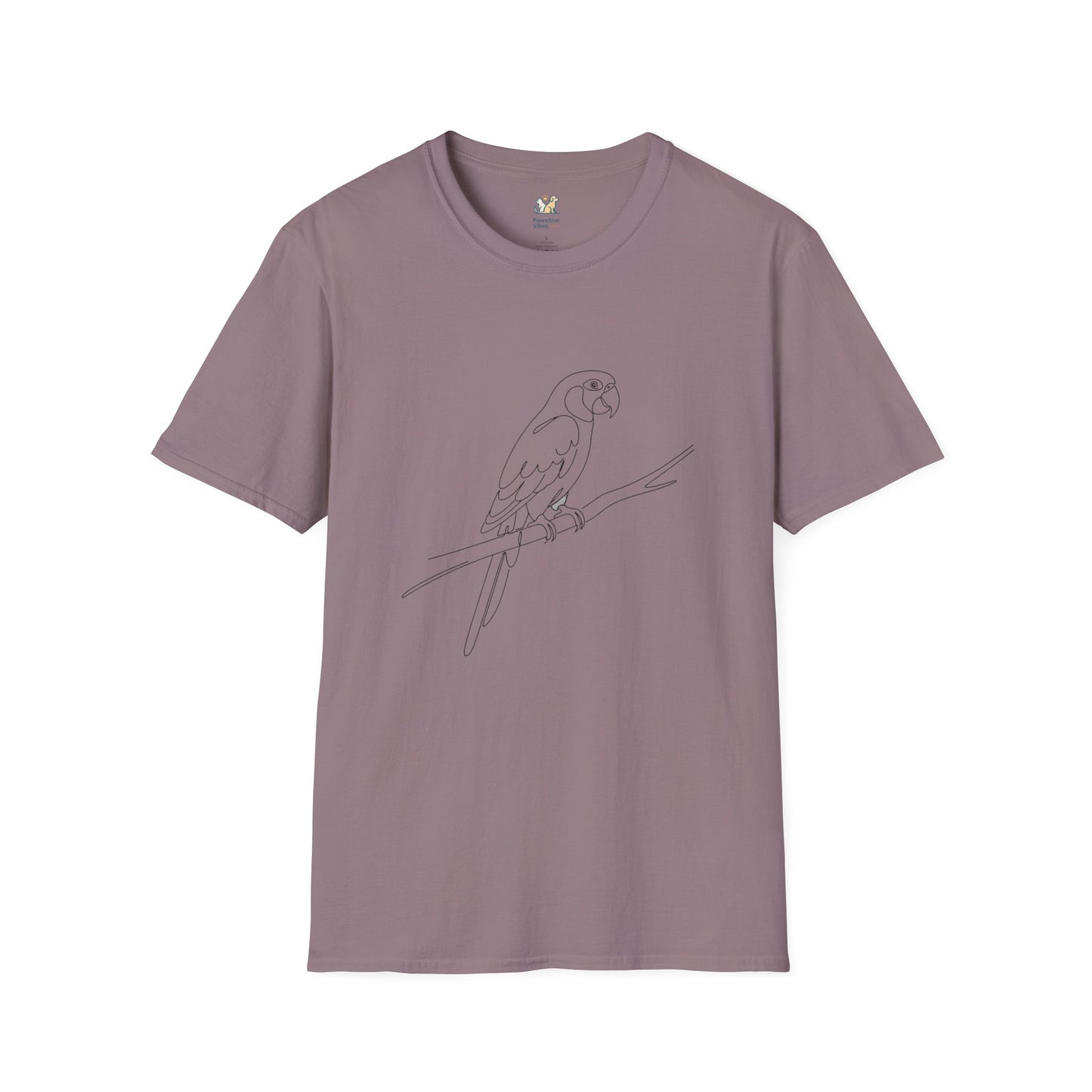 Parrot Line Art T-Shirt