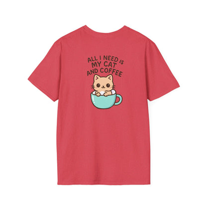 Cat in Coffee Cup T-Shirt