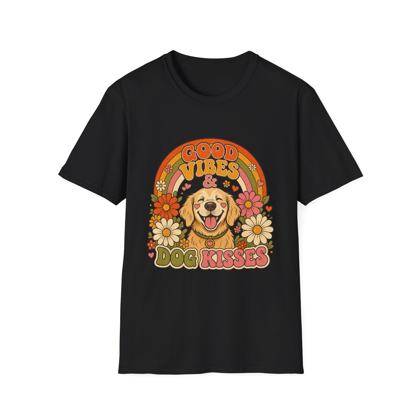 Good Vibes & Dog Kisses T-Shirt