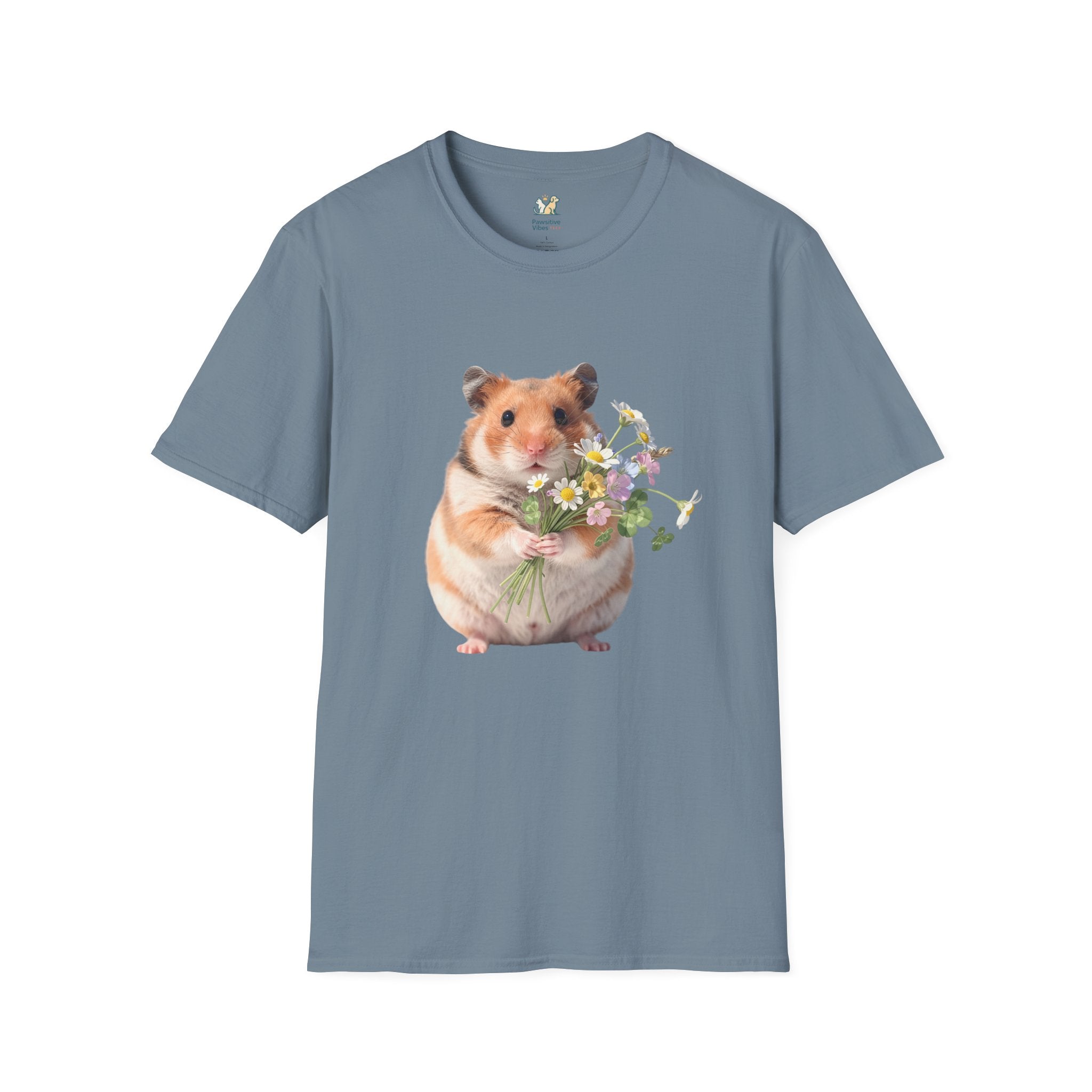 Hamster With  Wildflowers T-Shirt