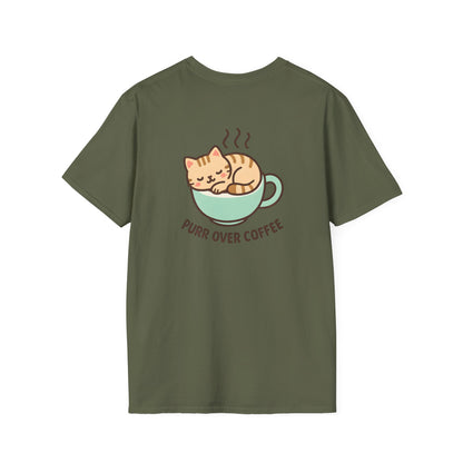 Cat in Coffee Cup T-Shirt