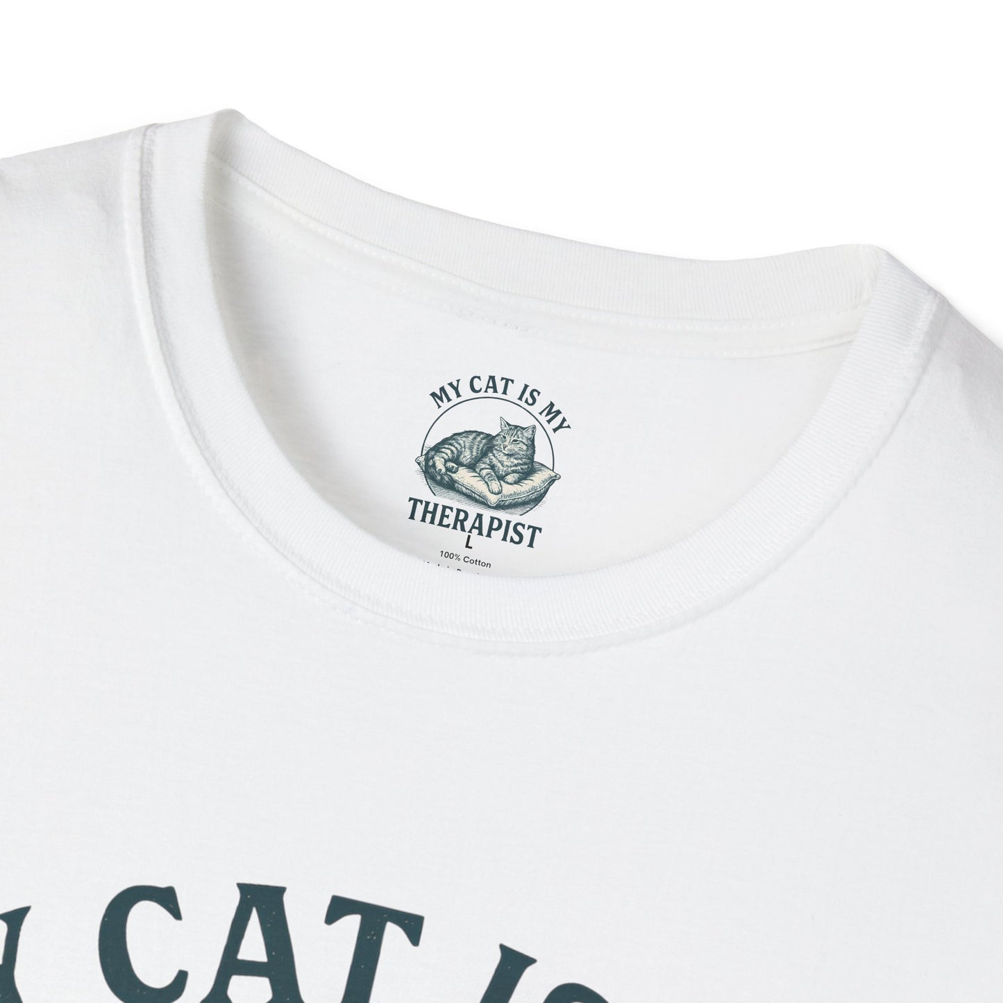 Cat Is My Therapist T-Shirt