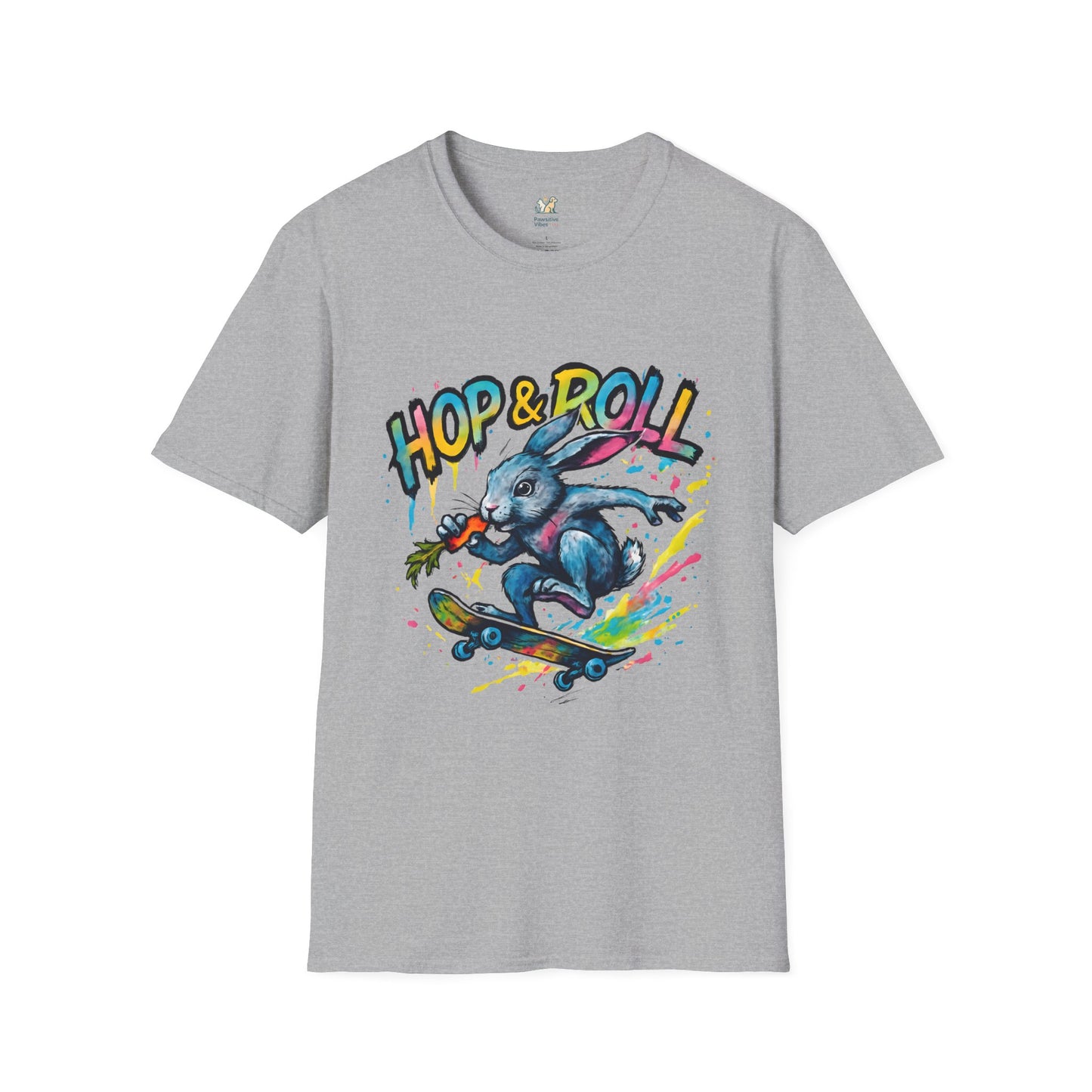 Hop and Roll RabbitT-Shirt