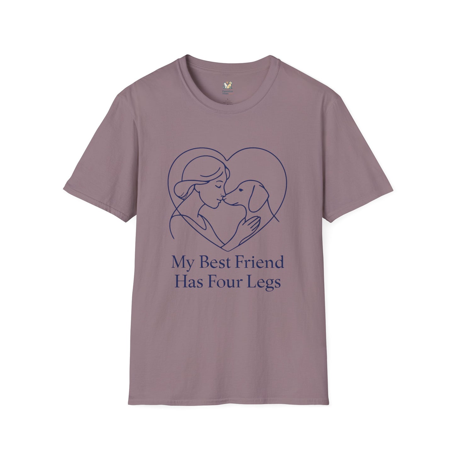 Dog and Woman Heart T-Shirt