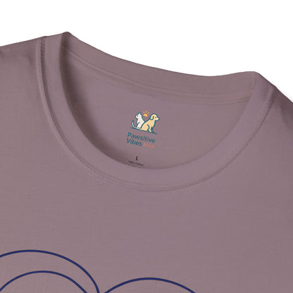 Dog and Woman Heart T-Shirt