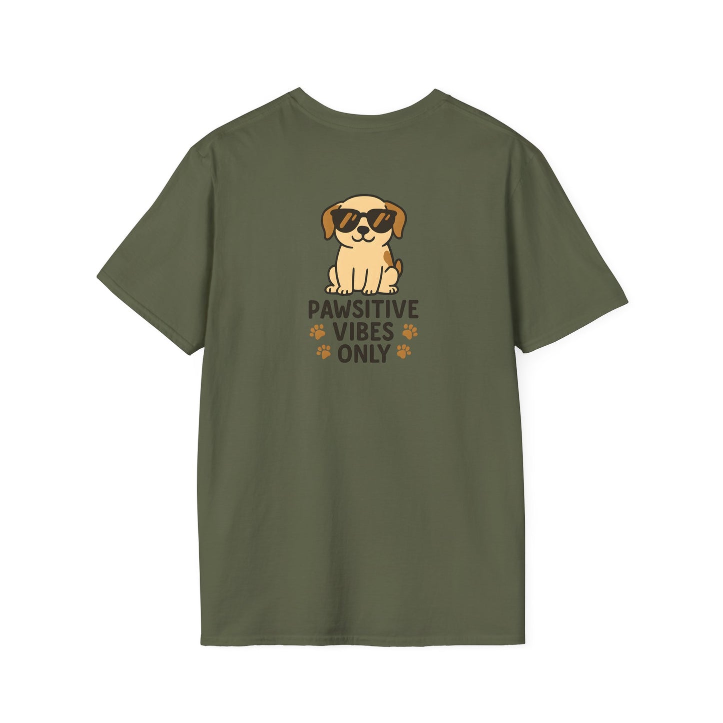 Pawsitive Vibes Only T-Shirt