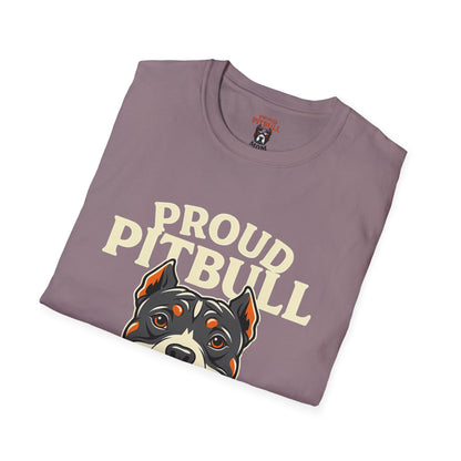 Proud Pitbull Mom T-Shirt