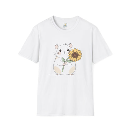 Hamster Line Art T-Shirt
