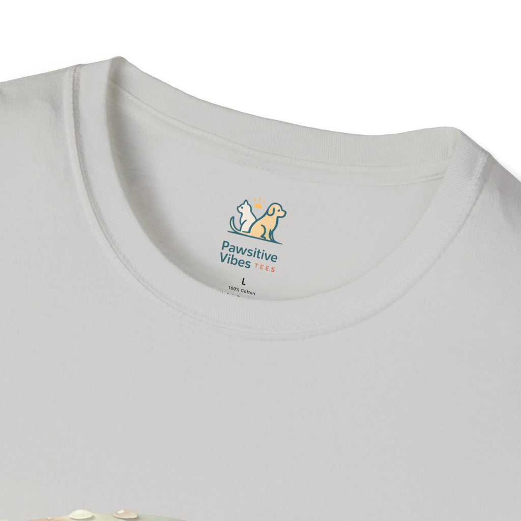 Fluffy Rabbit Beneath A Mushroom T-Shirt