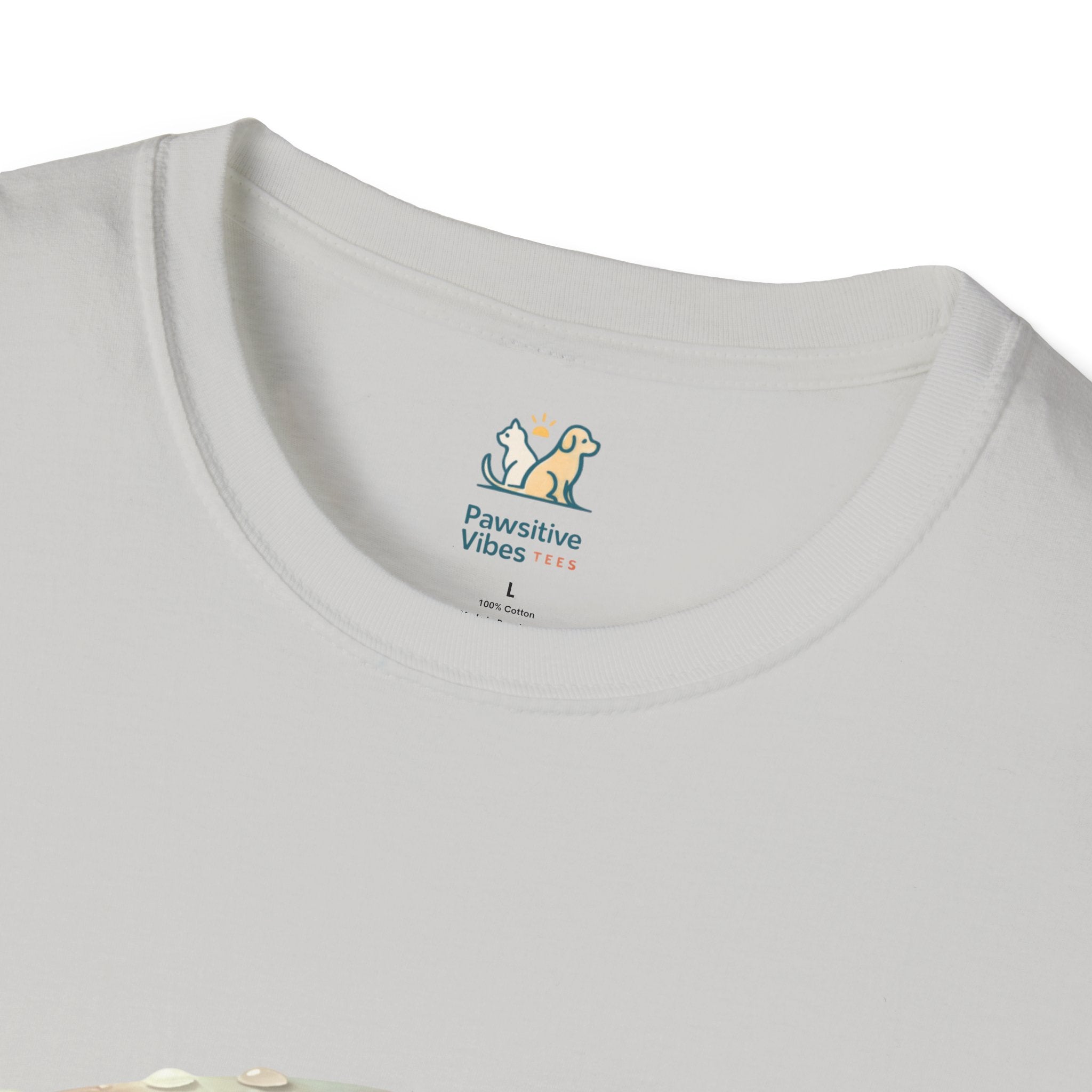 Fluffy Rabbit Beneath A Mushroom T-Shirt