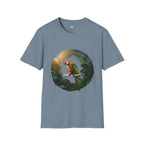 Parrot Surrounded By Foliage T-Shirt