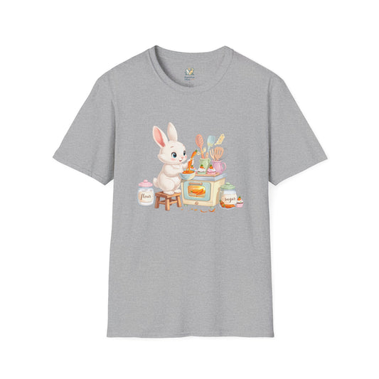 Rabbit Baking Cupcakes T-Shirt