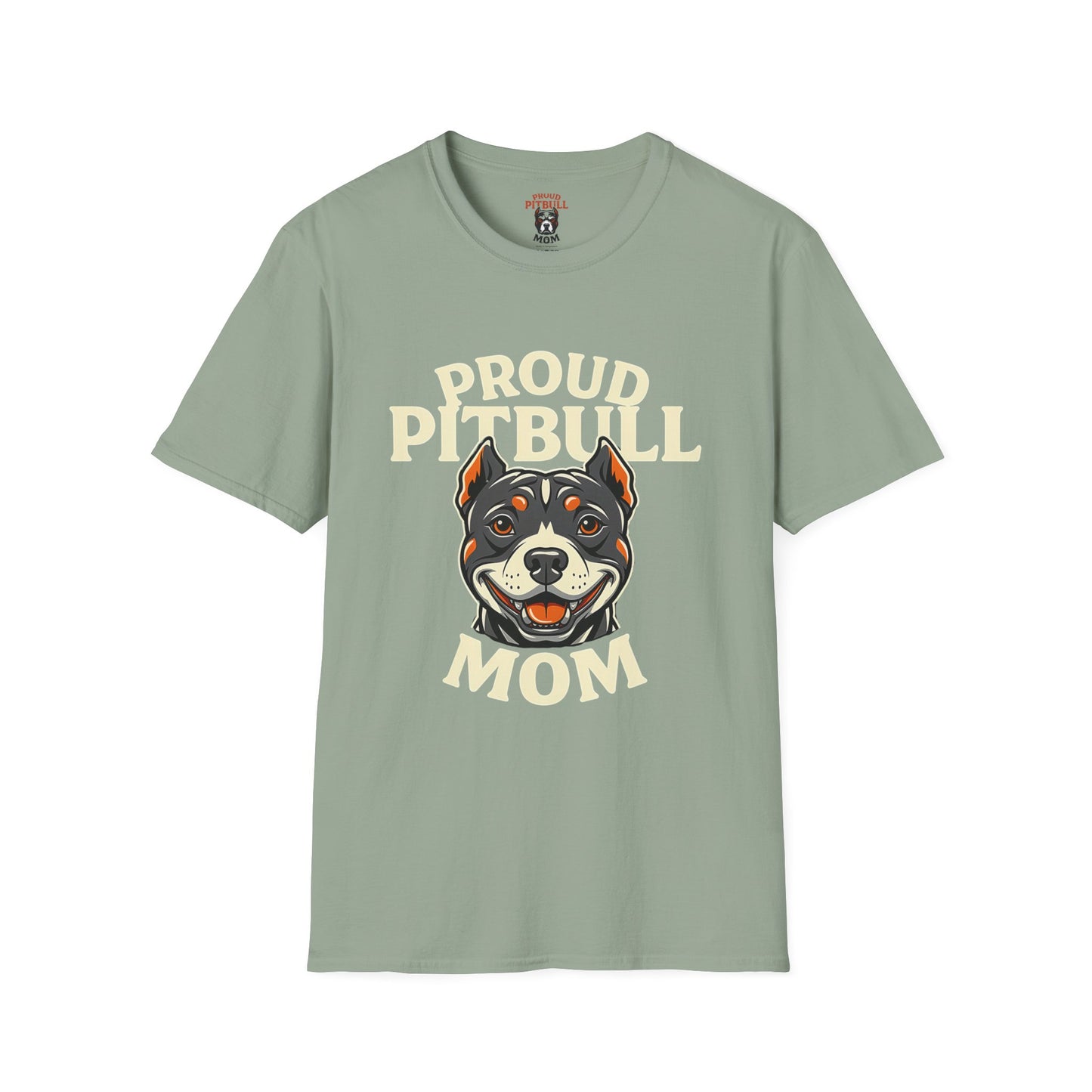 Proud Pitbull Mom T-Shirt