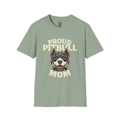 Proud Pitbull Mom T-Shirt