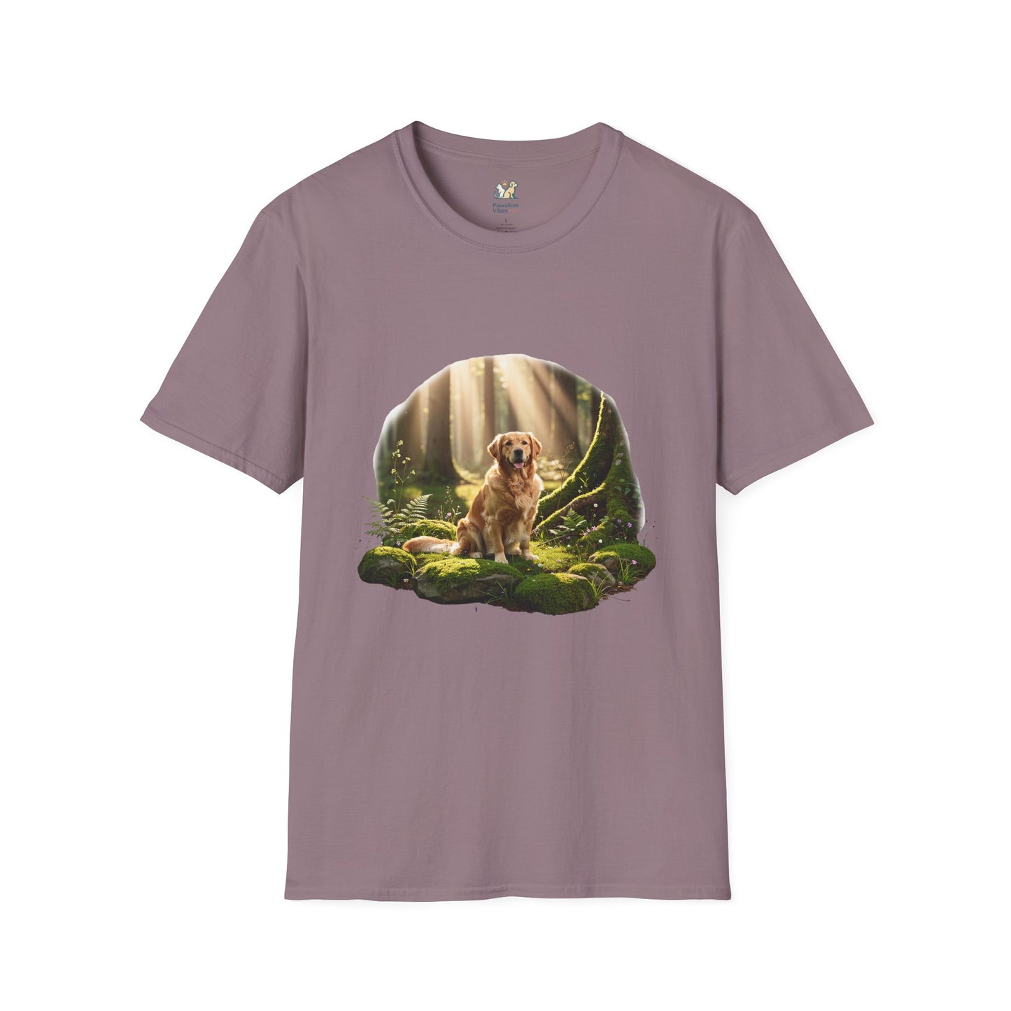Golden Retriever In A ForestT-Shirt