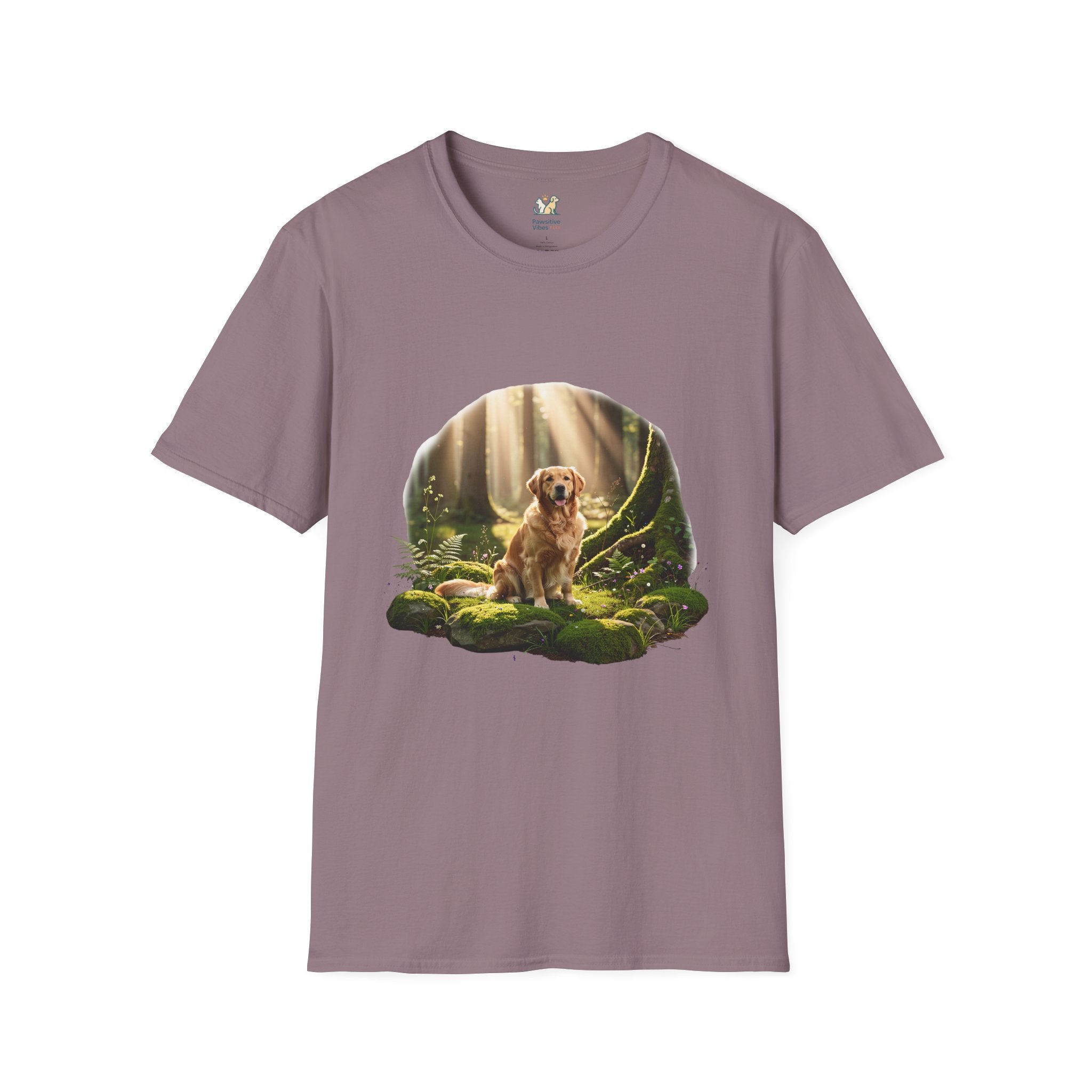 Golden Retriever In A ForestT-Shirt