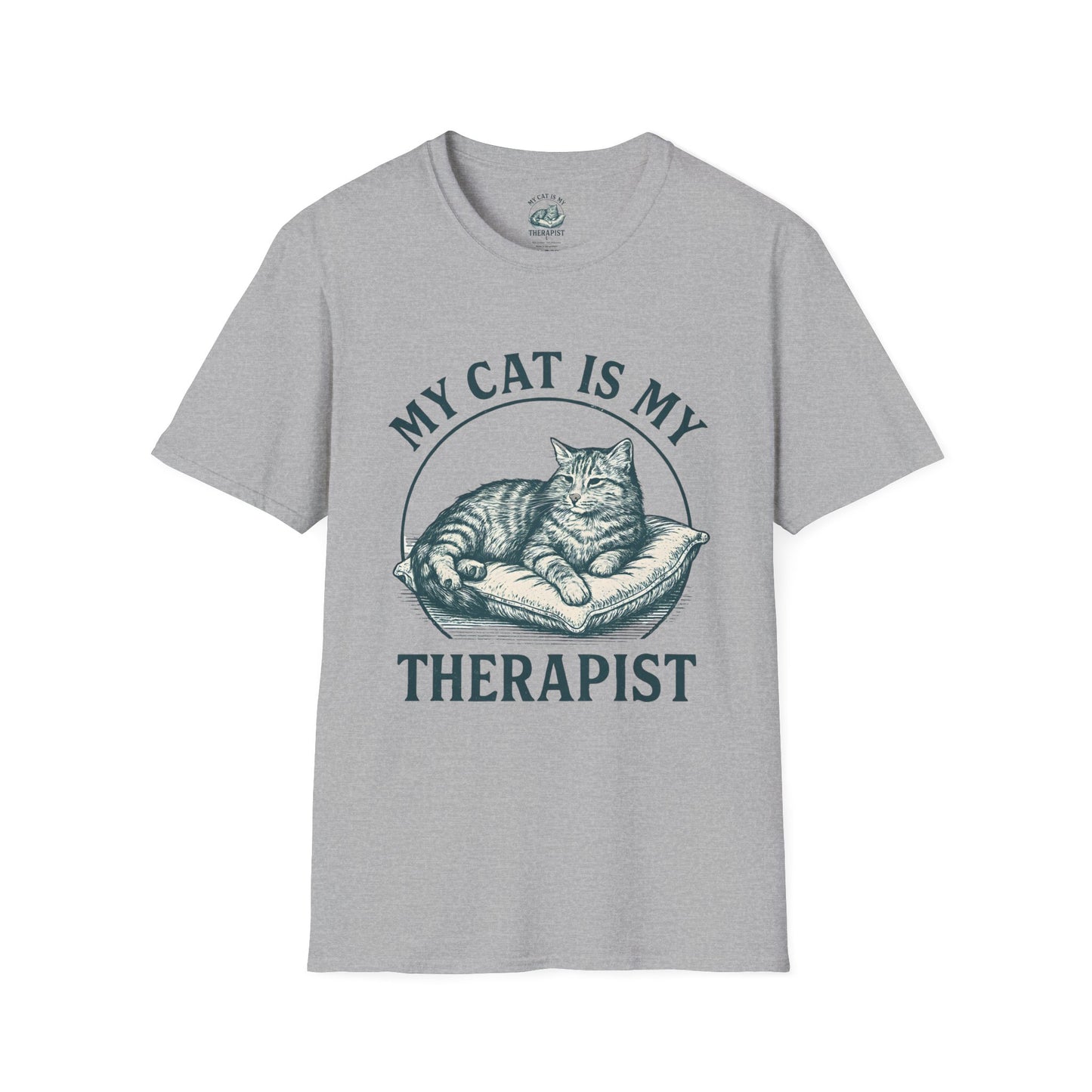 Cat Is My Therapist T-Shirt