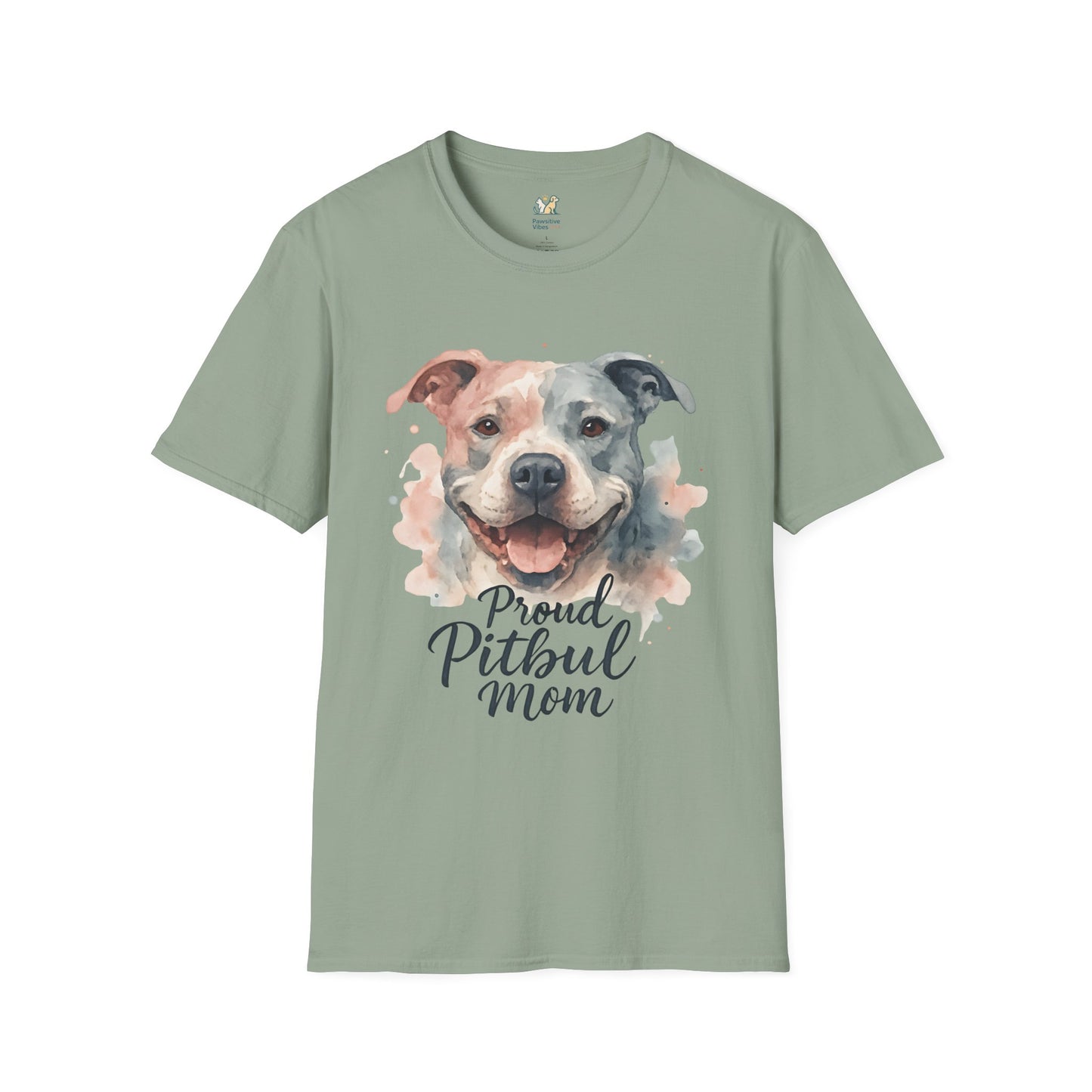 Proud Pitbull Mom T-Shirt