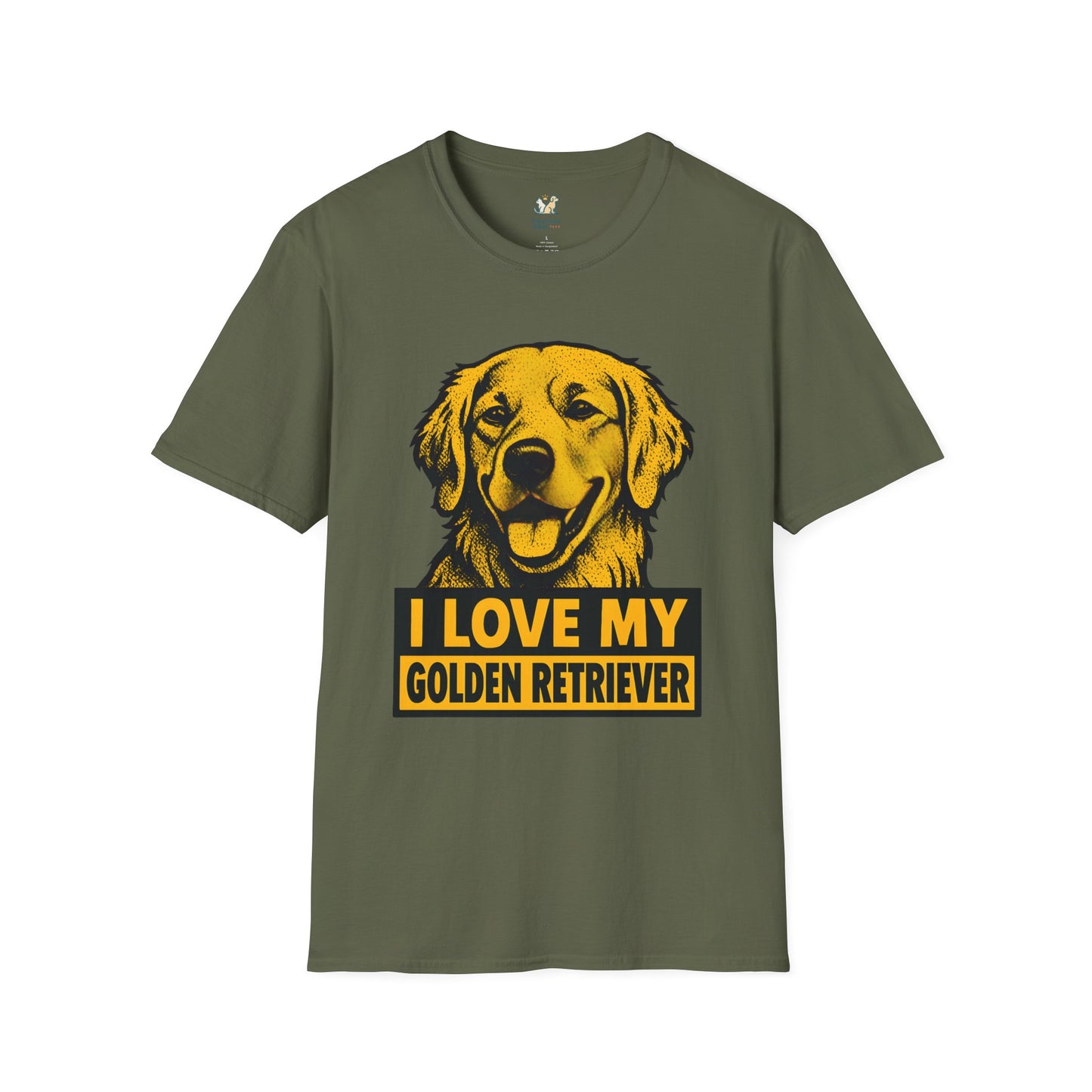 I Love My Golden Retriever T-Shirt