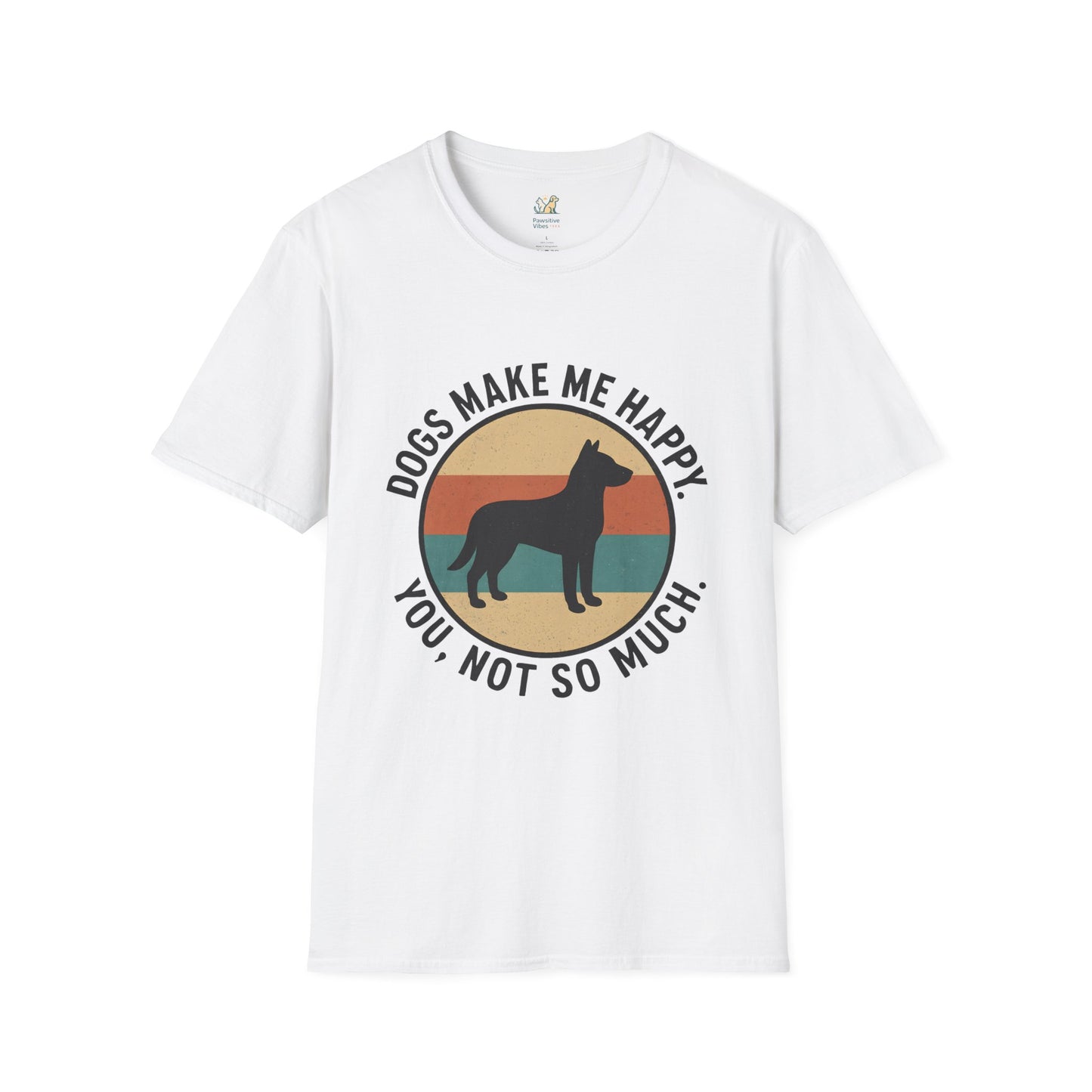 Dogs Make Me Happy T-Shirt