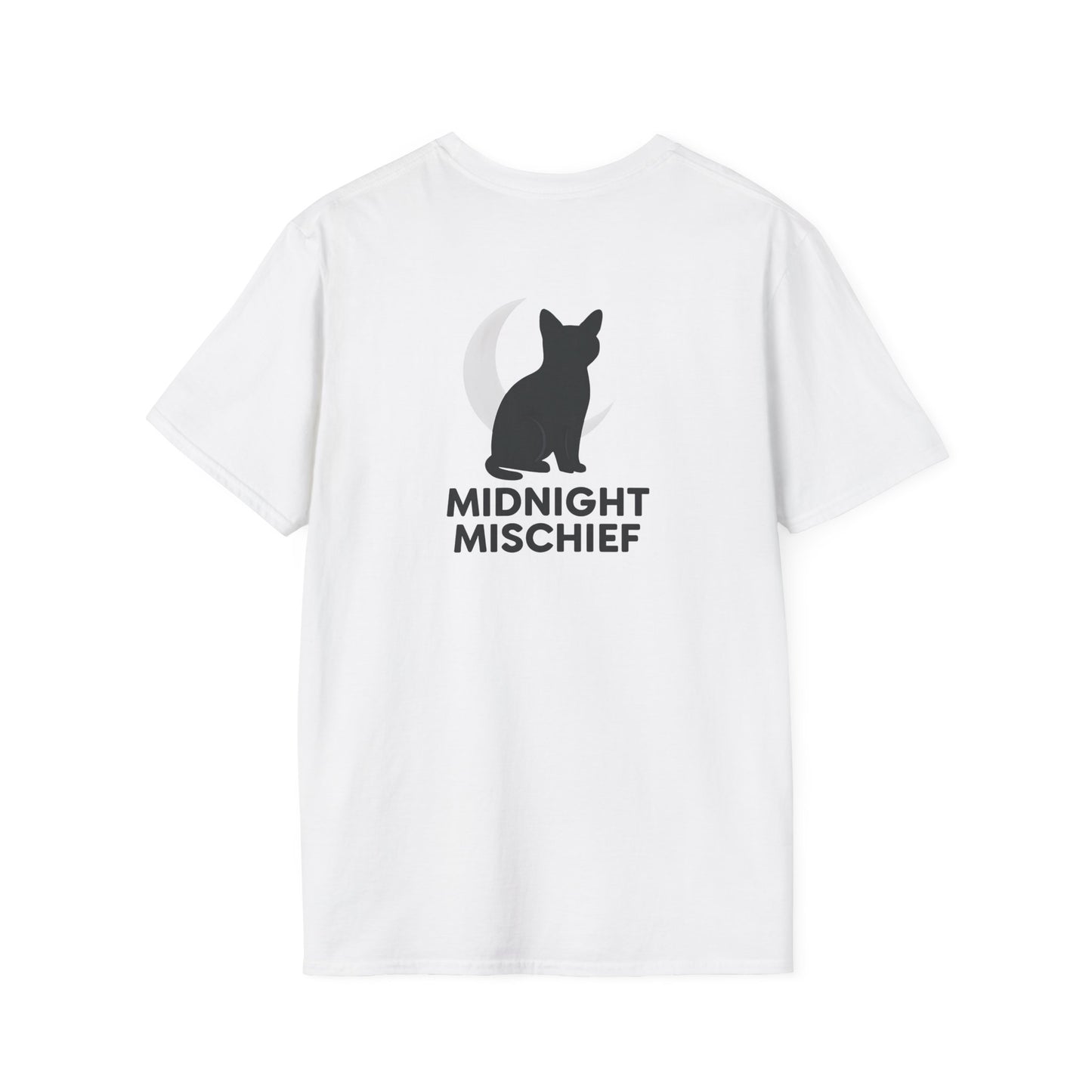 Midnight Mischief Moonlit Cat T-Shirt