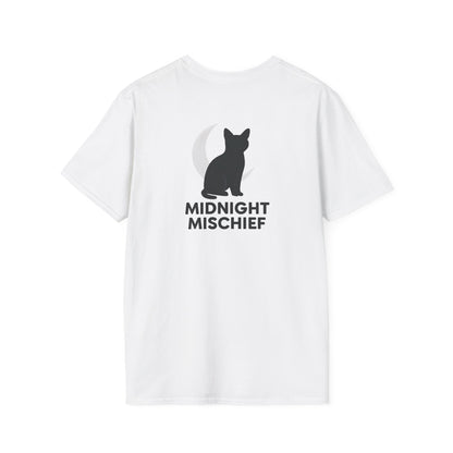 Midnight Mischief Moonlit Cat T-Shirt