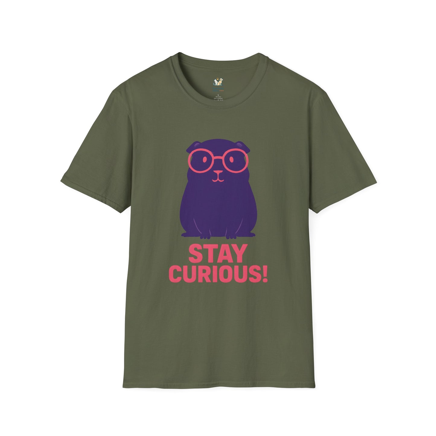 Stay Curious Purple Creature T-Shirt
